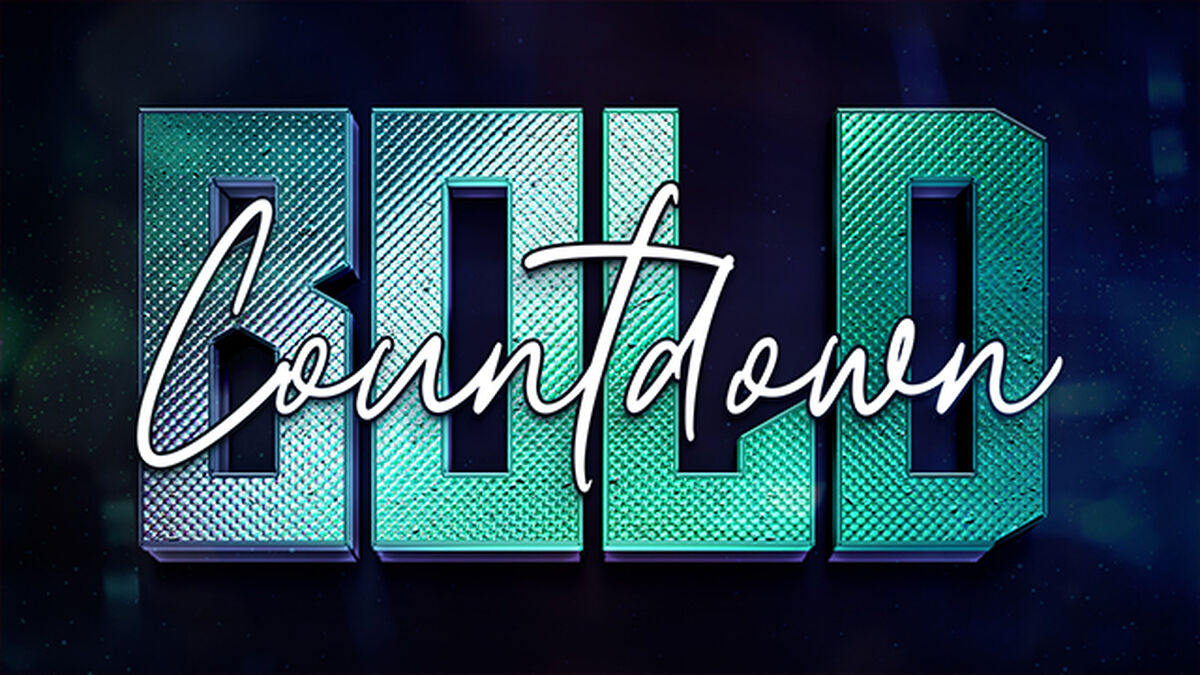 Shimmer Bold Party Dubstep Countdown image number null